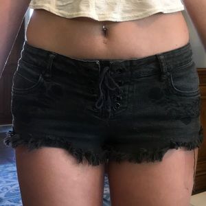 Black billabong shorts